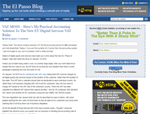 Tablet Screenshot of elpassoblog.com